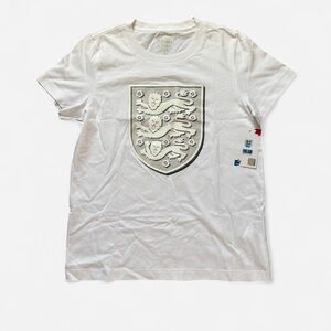 England Football T Shirt Womens Official National Team